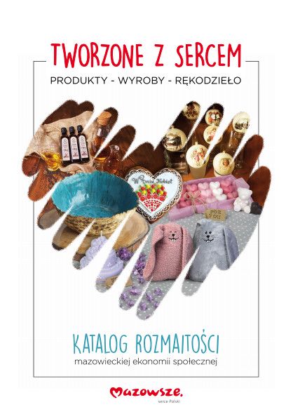 Okładka publikacji "Katalog rozmaitości mazowieckiej ekonomii społecznej"